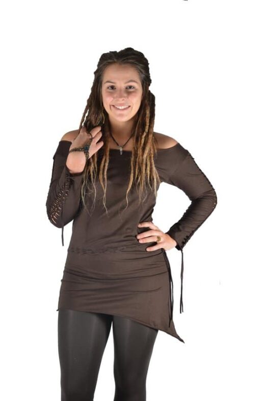 zipfelkleid-hippie-braun