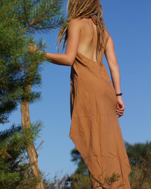 kleid-hippie-psy-festival-boho-erdfarben