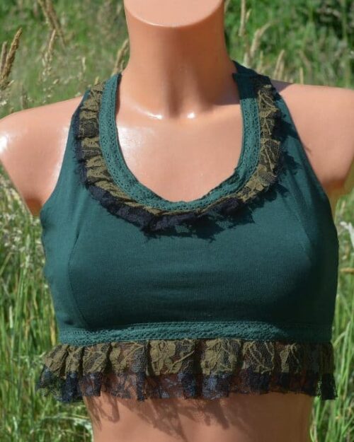 bustier-gruen-spitze-tribal