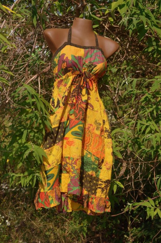 patchwork-kleid-gelb-sommer