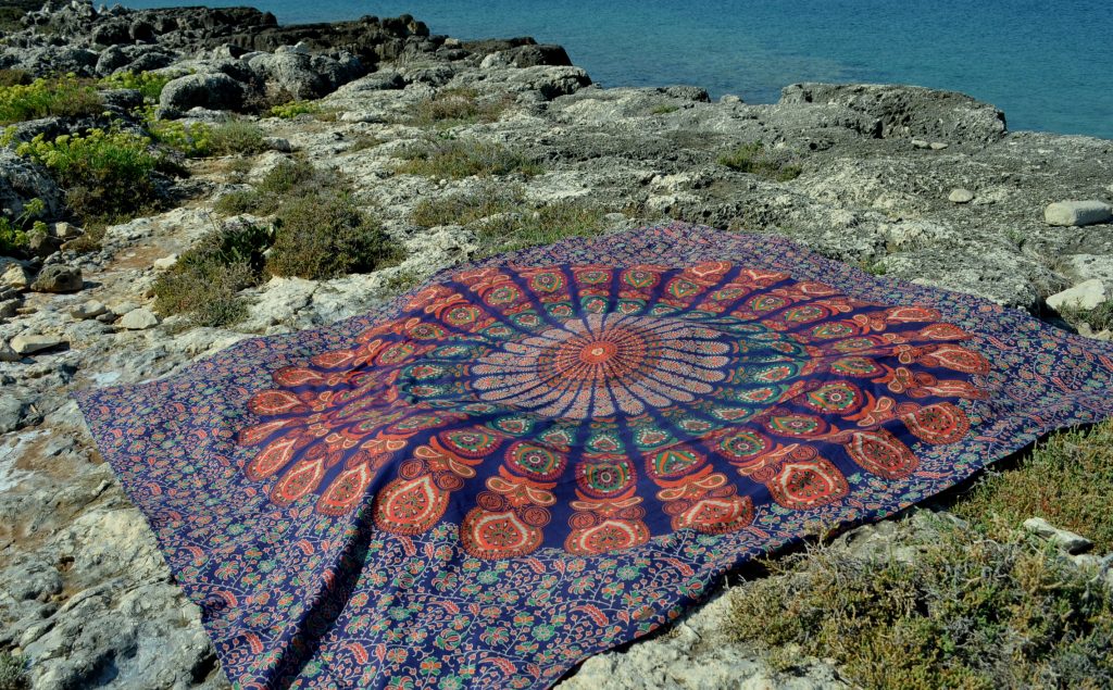 tuch-strand-hippie-ethno-mandala
