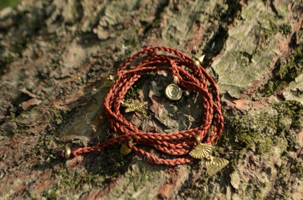 wickel-armband-hippie-boho-rost-orange