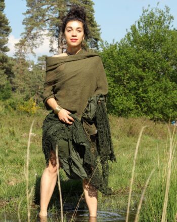 chrochet-schal-tribal-gypsy-psy-gruen