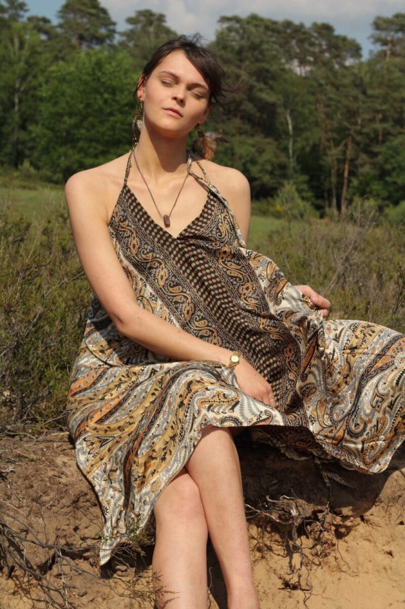 zipfel-kleid-seide-sommer-boho-bohemian-paisley-oriental