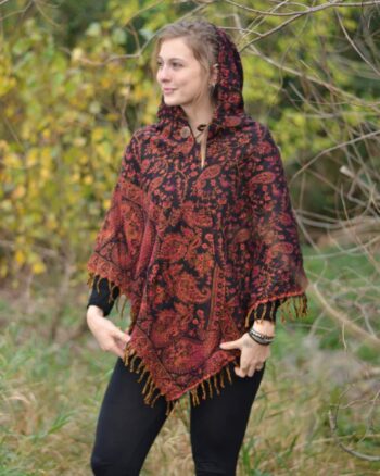 poncho-kapuze-psywear-goa