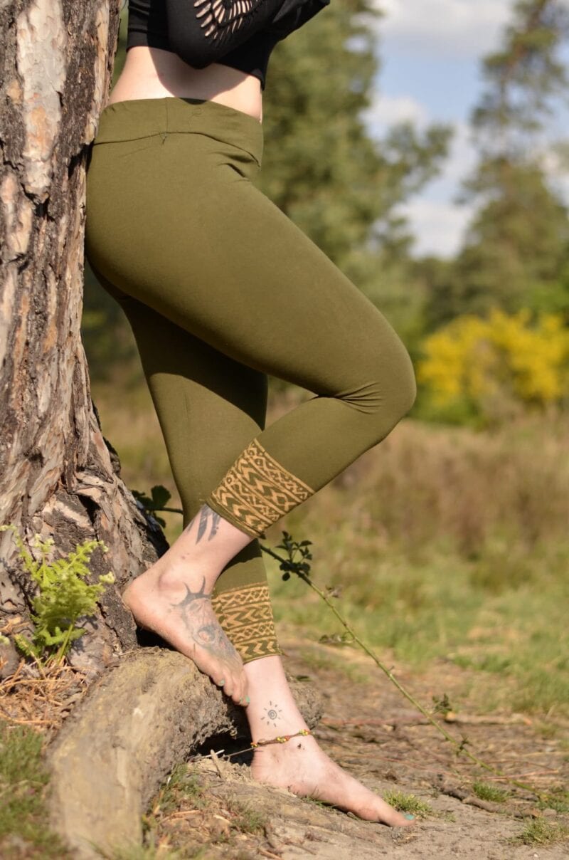 leggings-hippie-senfgelb-gruen