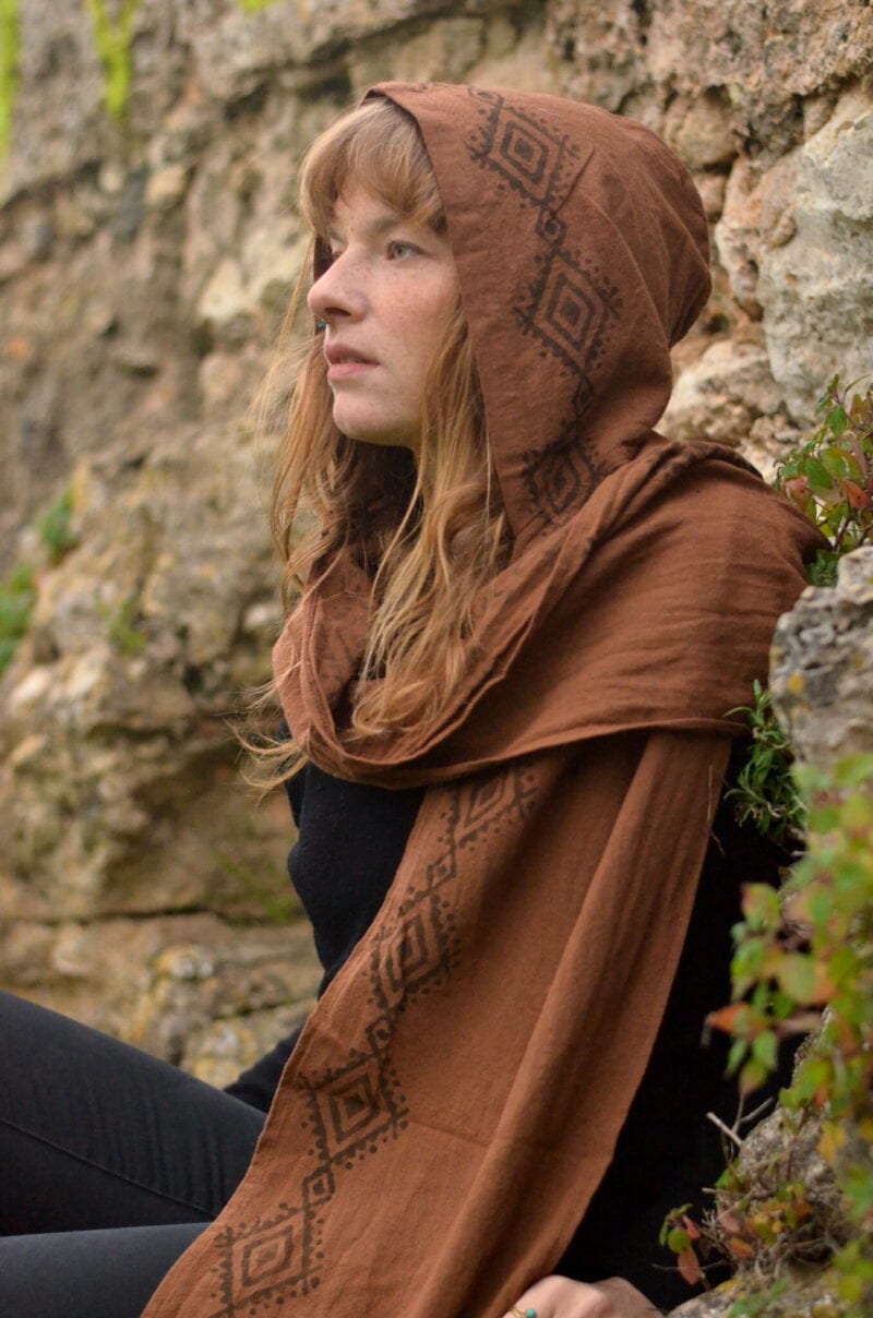 kapuzen-schal-rost-farben-hippie-natural-style