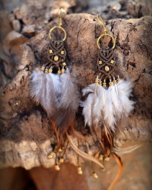 feder-ohrringe-makrame-style-festivalmode