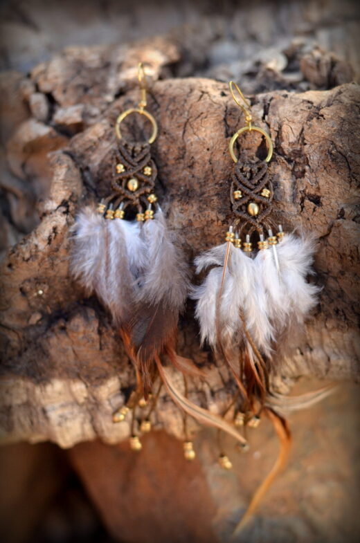 feder-ohrringe-makrame-style-festivalmode