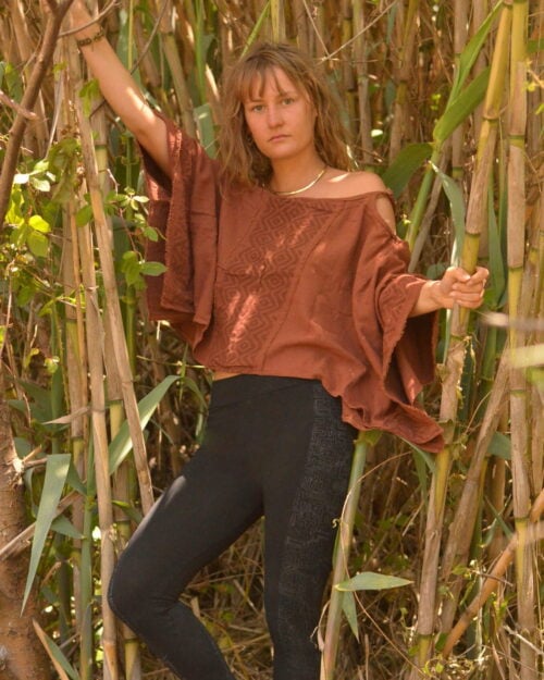 tunika-rostfarben-hippie-natuerlicher-stoff