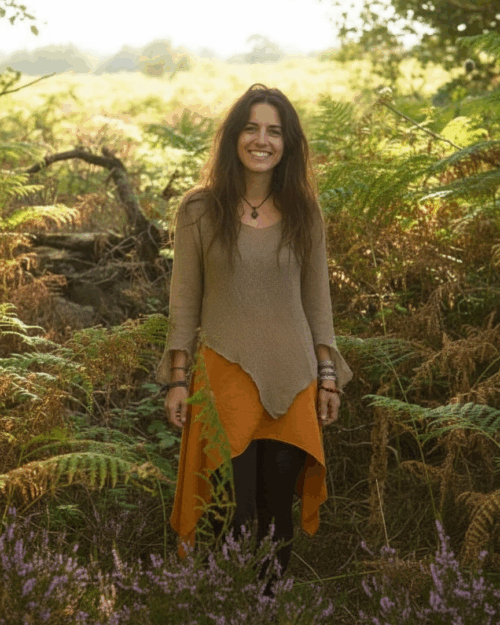 Kurzer Zipfel Pulli -Crochet Look-