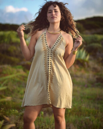 kleid-ethno-style-beige-ethnic-stlye