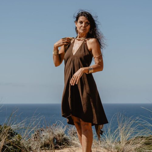 kleid-neckholder-zipfellook-hippiemode
