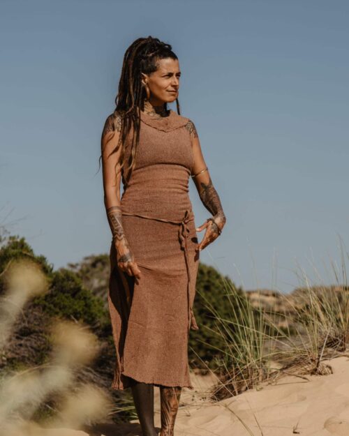 kleid-hippie-ethno-look-erdfarben