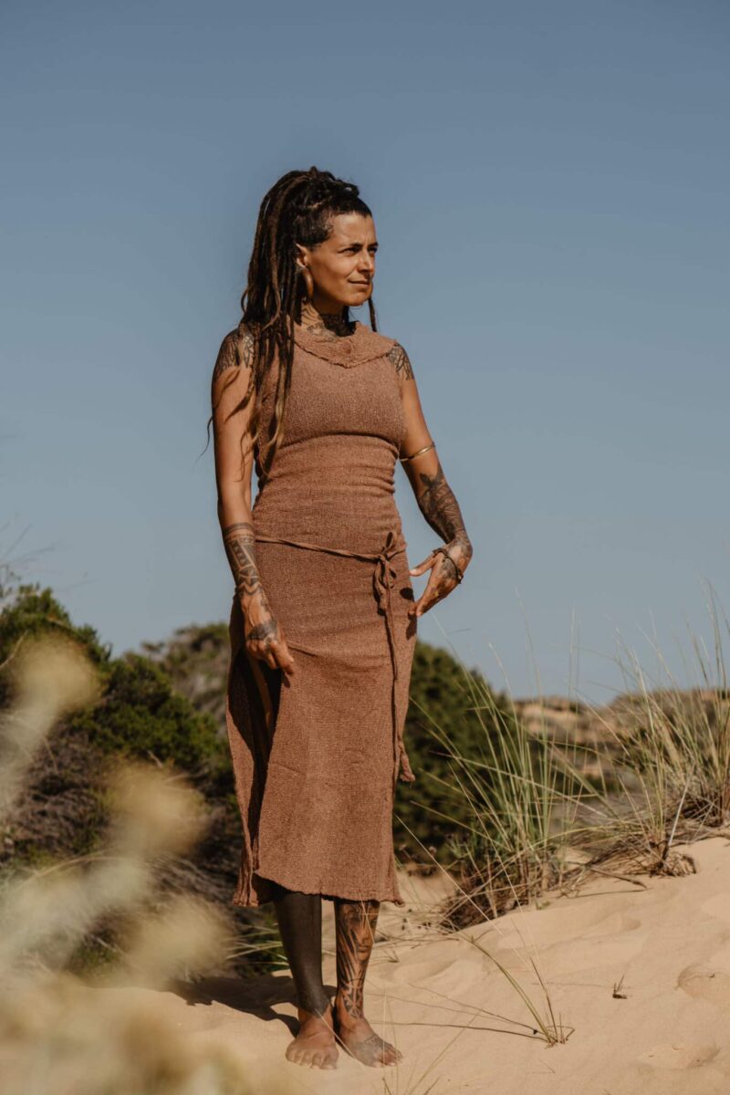 kleid-hippie-ethno-look-erdfarben