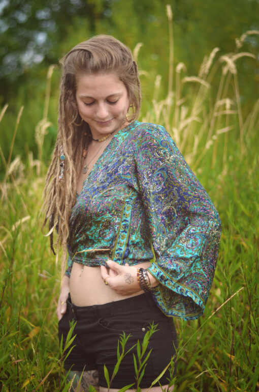 paisley-muster-bellydance-top