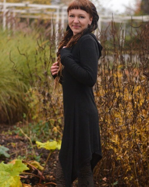 hoodie-kleid-fairycore-pixiestyle