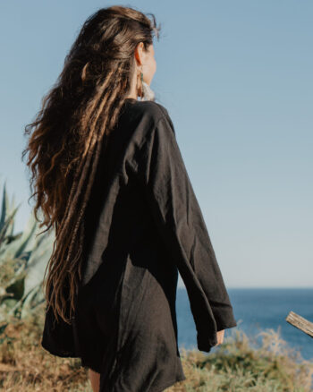 lagenkleid-hippie-look-schwarz