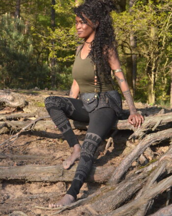 leggings-blockprint-schwarz