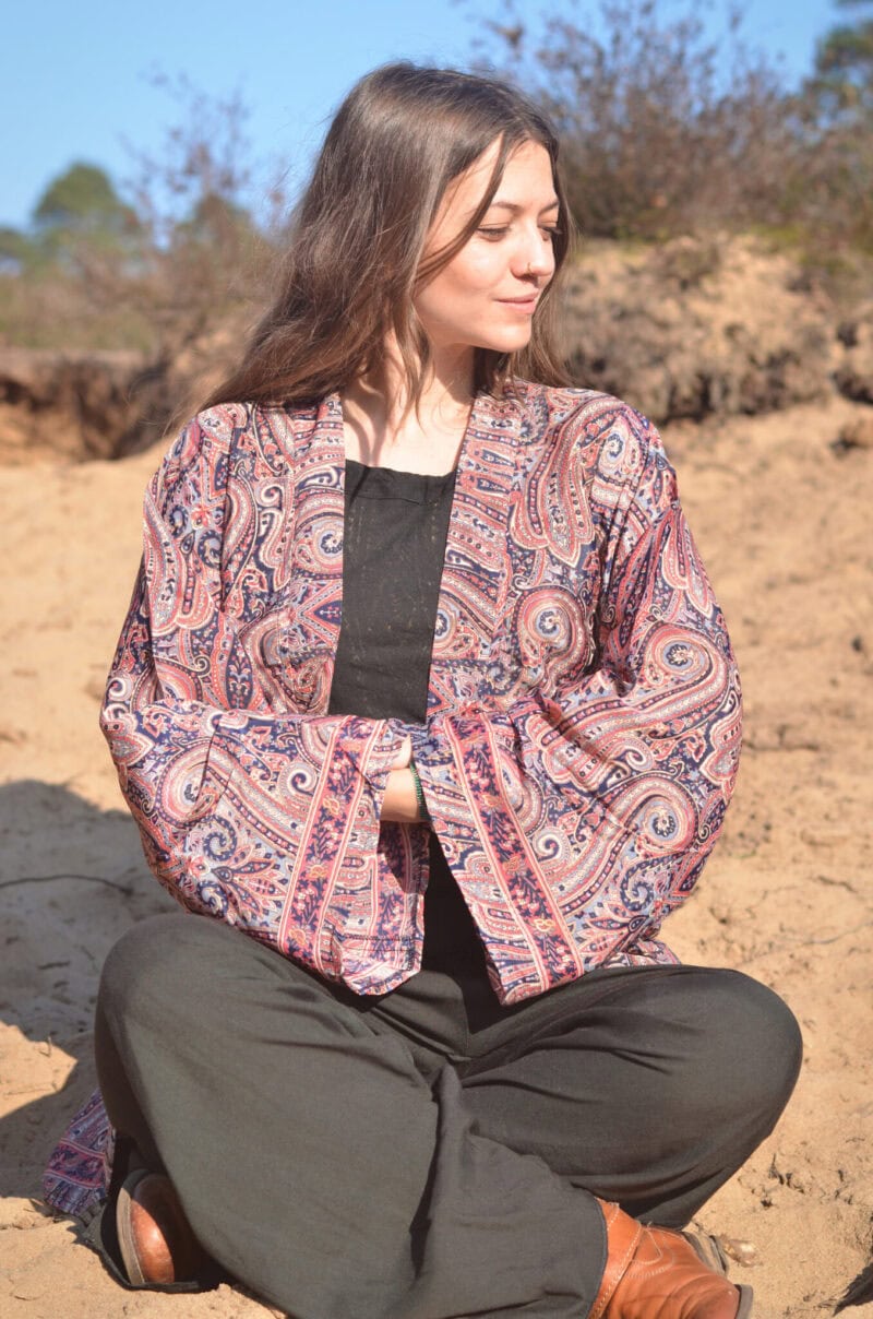Sari Kimono "Paisley"