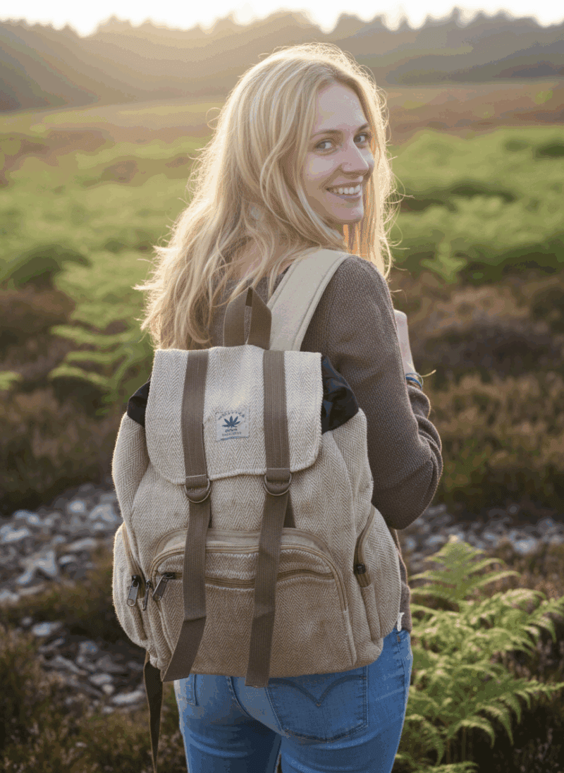 hanf-rucksack-einfarbig