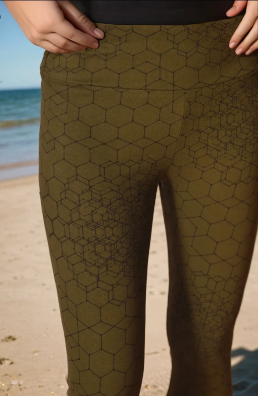 leggings-ausgefallen-olive-gruen