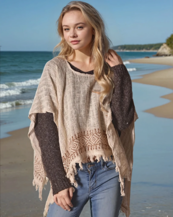 poncho-weiss-hippie-kleidung-natuerlich