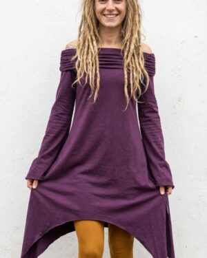 zipfel-kleid-lila-fairycore-outfit