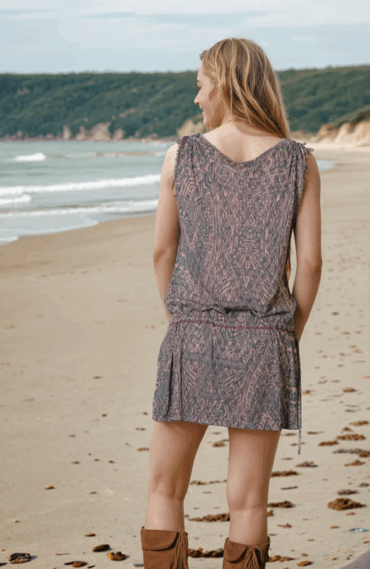 alternatives-sommer-kleid-stretch-wasserfall-kragen