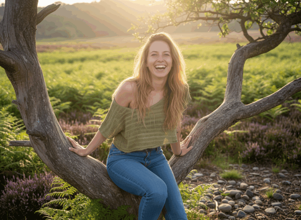 bauchfreies-top-natuerlicher-look