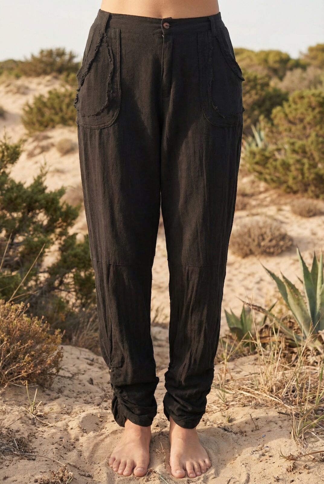 hippie-hose-schwarz-baumwolle