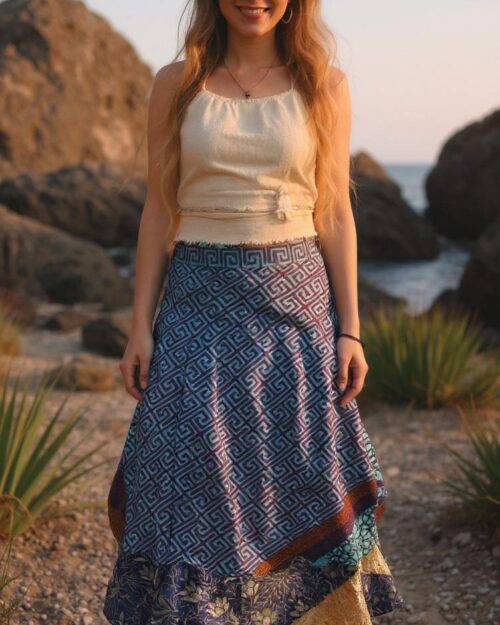 indischer-wickelrock-sari-paisley