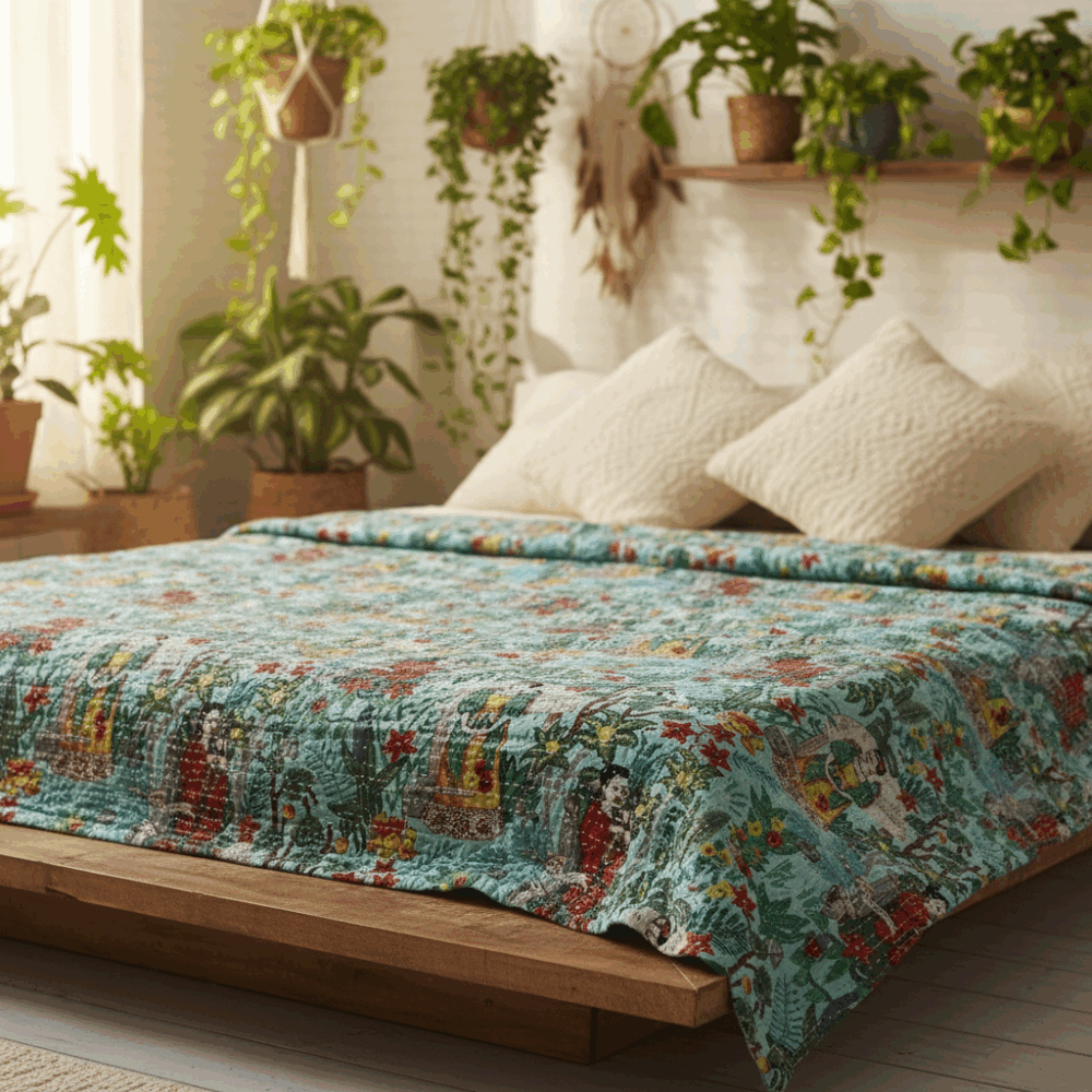 hippie-dekoration-bett-ueberwurf-boho