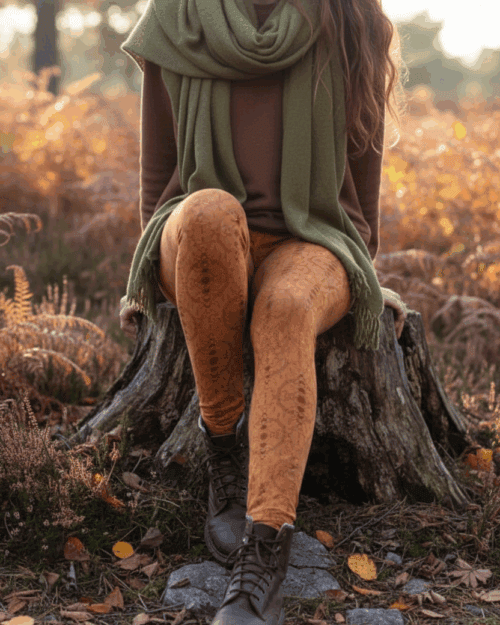 mond-leggings-yoga-style-gelb