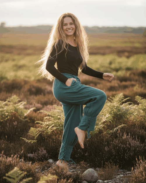 pumphose-tuerkis-hippie-chic-mode