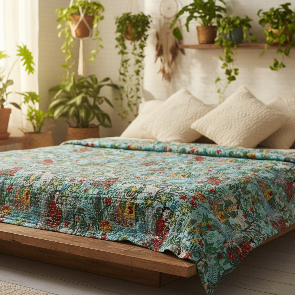 hippie-dekoration-bett-ueberwurf-boho