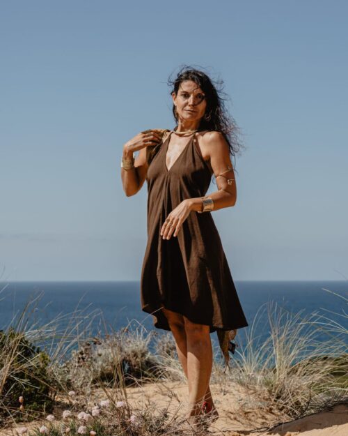 kleid-neckholder-zipfellook-hippiemode