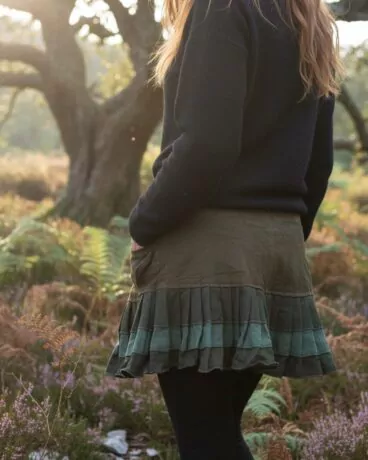 lagen-rock-goa-kleidung-gruen