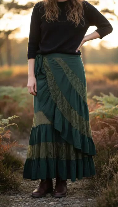 maxi-rock-mit-spitze-bohemian-style