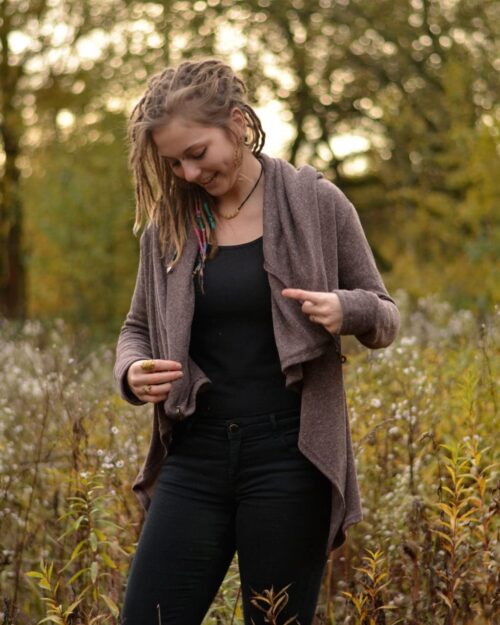 poncho-lagenlook-zipfel-jacke-einfarbig