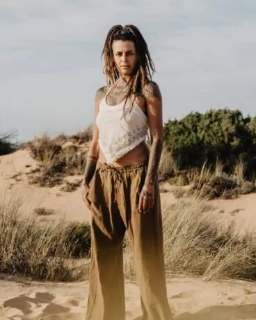 tunnel-hose-erdfarben-camel-psywear