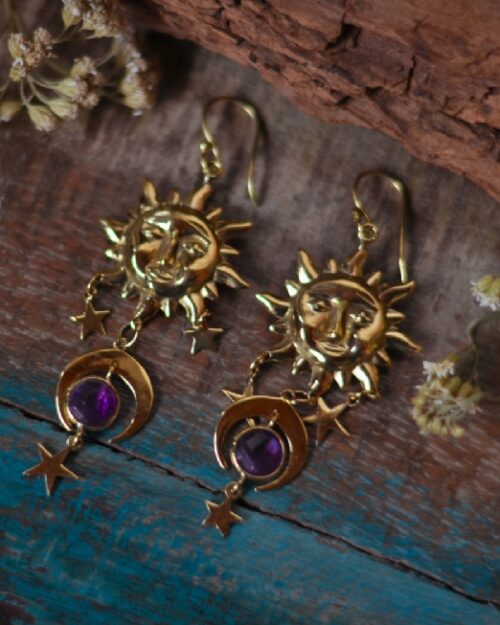 mond-ohrringe-geschenkidee-hippie-frauen