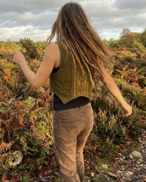 weste-goa-frauen-mode-gruen