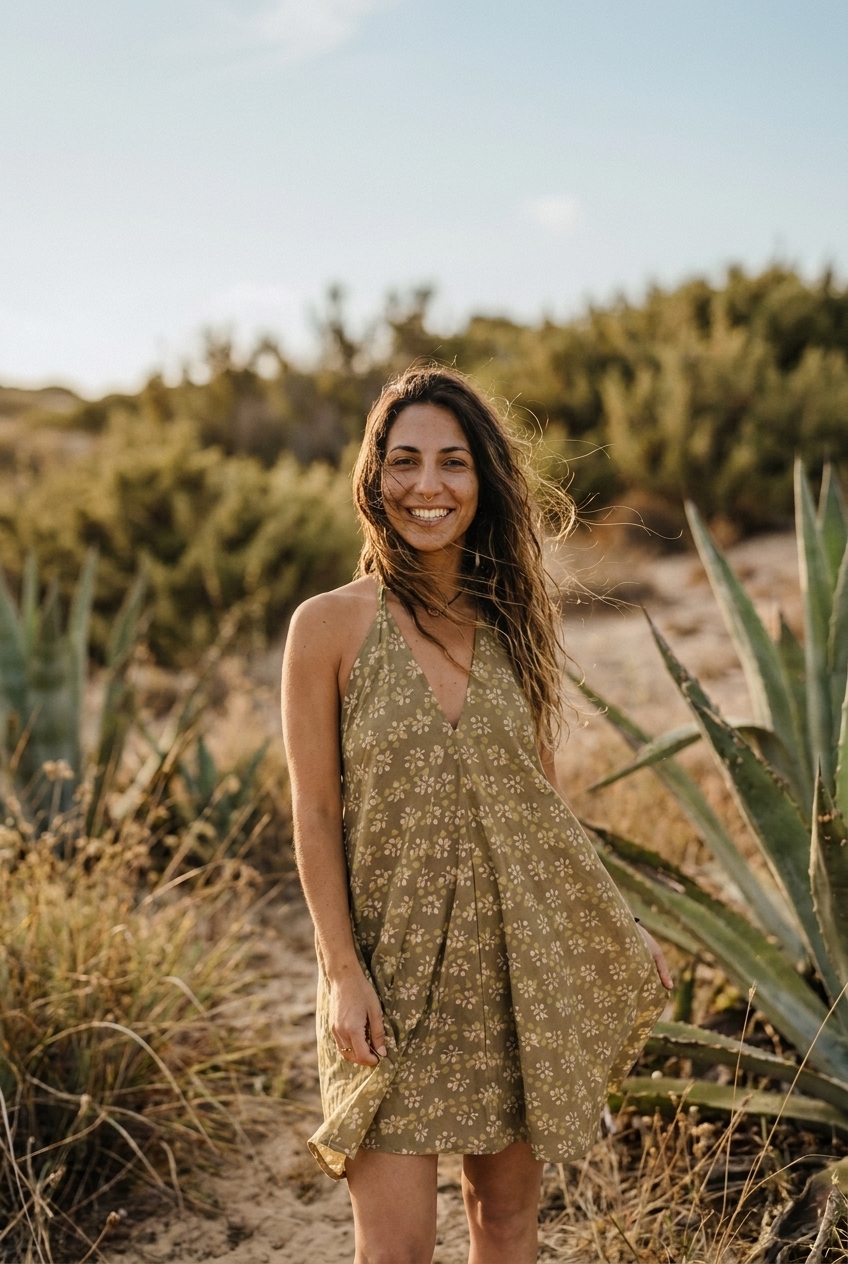 hippie-kleid-gemustert-hippie-outfit